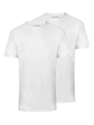 Slater Basic ronde hals t-shirt