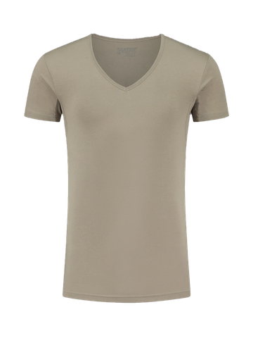 Slater 2-pack T-shirt deep V-neck