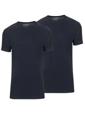 Slater Basic fit ronde hals t-shirt 7510