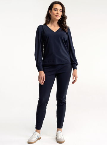 Studio Anneloes Downstairs bonded trousers 94803