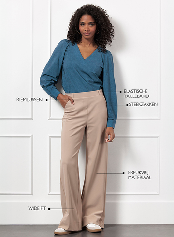 Studio Anneloes Pantalon lexie bonded