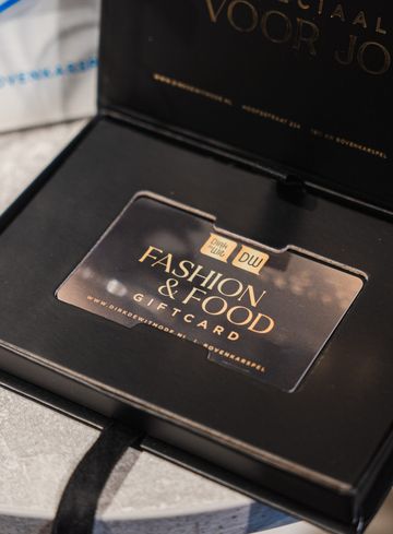 Dirk de Wit cadeaubon Cadeaubon t.w.v. €50,- cadeaubon