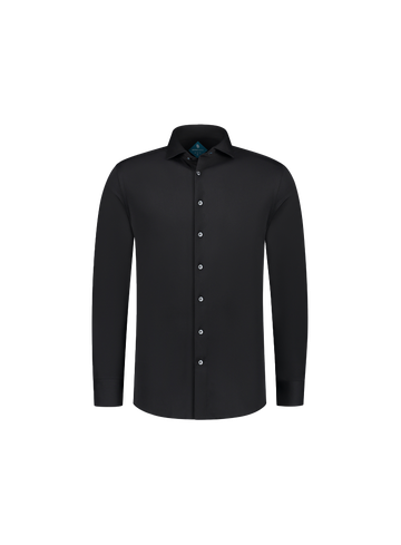 District Indigo Overhemd pique shirt
