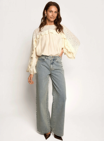 Freebird Blouse Brelera Brelera Wv-Lace