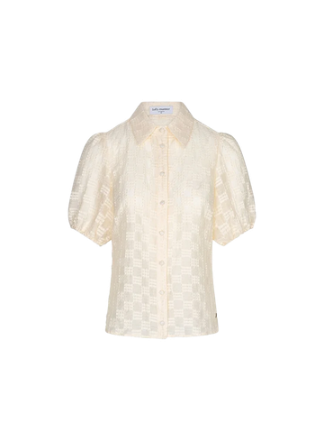 Lofty Manner Blouse Hilly RH04 - Blouse Hilly - Structured Puff Sleeve