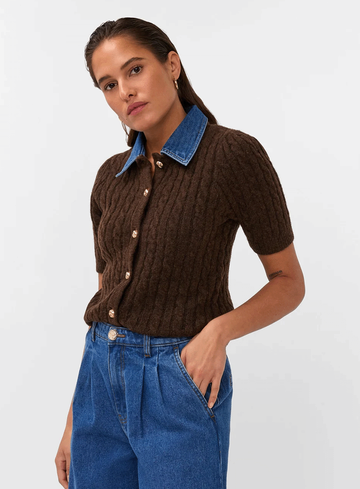 Amaya Vest Alou Alou Knitwear