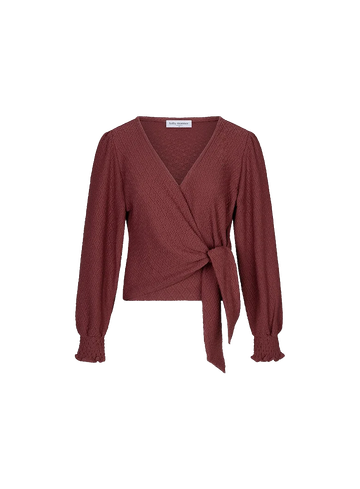 Lofty Manner Ontdek de Romantic Wanderers collectie van Lofty Manner RI06.1 - Top Isa - Structured Wrap