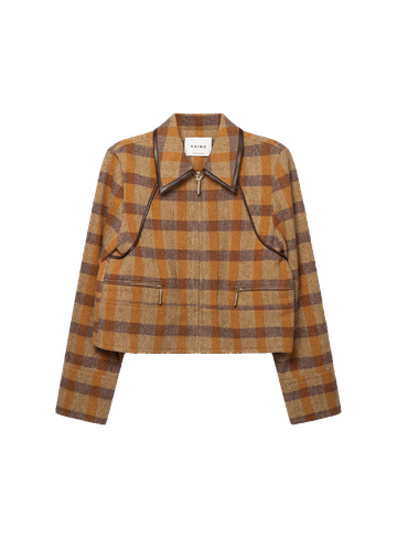 Aaiko Jas Solin SOLIN BROWN CHECK PES 570
