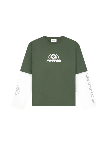 Pure Path Dubbellaags longsleeve shirt 26130110