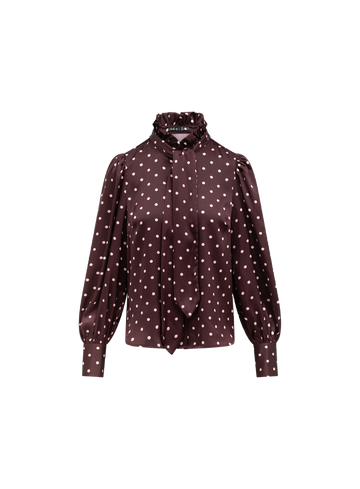 Label Dot Blouse Amai