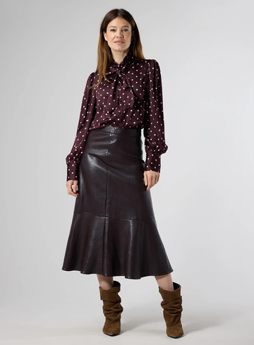 Label Dot Blouse Amai