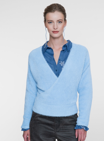 Geisha Jeans Overslagtop 64512-10