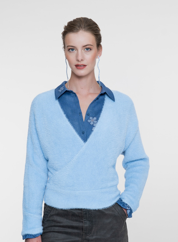 Geisha Jeans Overslagtop