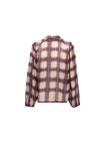 Geisha Jeans Blouse Aquarel ruitdessin