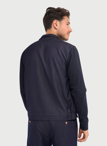 Blue Industry Overshirt