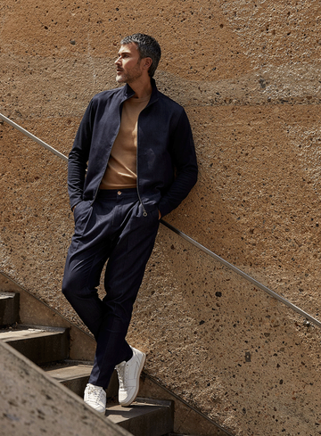 Blue Industry Overshirt