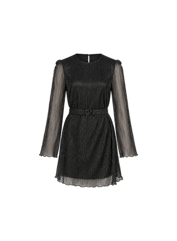 Freebird Jurk Devika Devika Jer-Plisse-Lurex-26-4