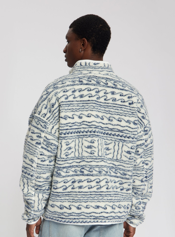 Law of the Sea Jacket Whiteflow Sherpa
