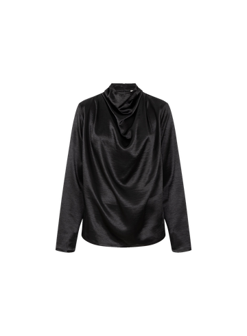 Amaya Blouse Noir Noir Blouse