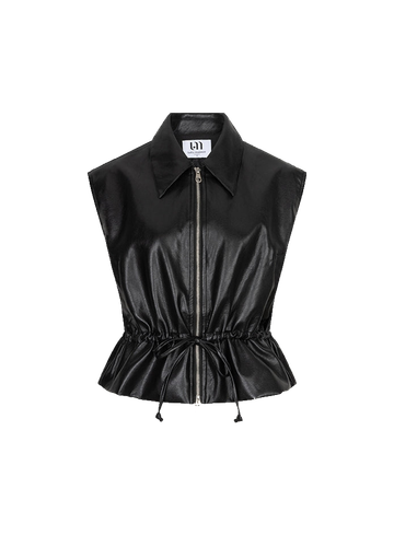 Lofty Manner Jasje RJ19 - Gilet Kame - Vegan Leather