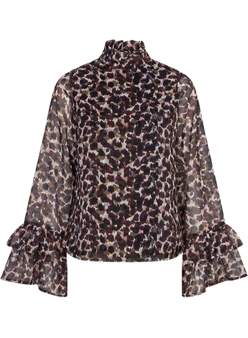 Lofty Manner Top Kyla RK04 - Top Kyla - Printed Ruffle