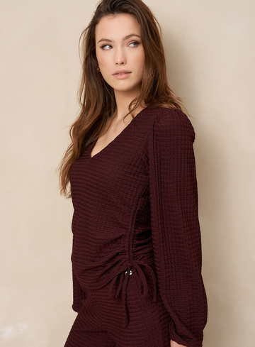 Lofty Manner Top Koa RK07.1 - Top Koa - Gathered Top