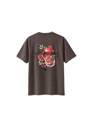 ONE T-shirt cranberry tee