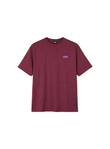 ONE T-shirt Tree Trunk purple flower tee